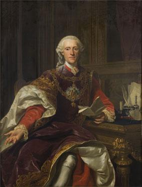 Alexander Roslin Portrait of Count Georg Adam von Starhemberg